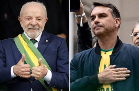 Lula no Maranhão dia 20; Flávio Bolsonaro dia 21