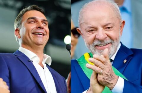 Pesquisa Quaest: Flávio Bolsonaro tem 45% e Lula, 44%, no 2º turno