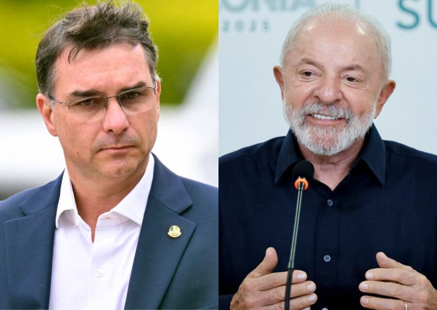 Pesquisa Datafolha mostra Lula e Flávio Bolsonaro empatados